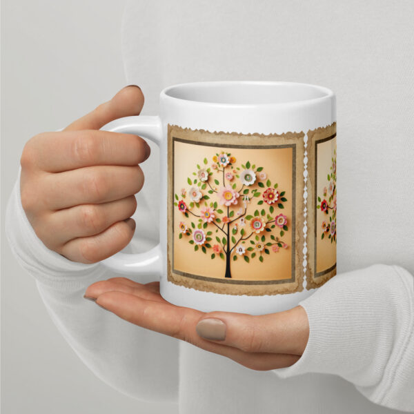 Flower Lovers Family Tree Mug - Image 6