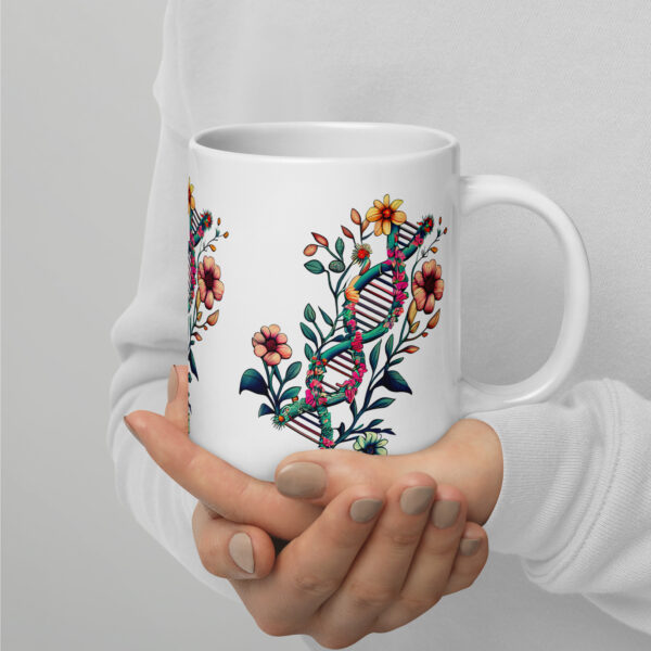 Floral DNA Mug