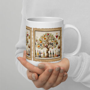 Wine Lovers Family Tree Mug