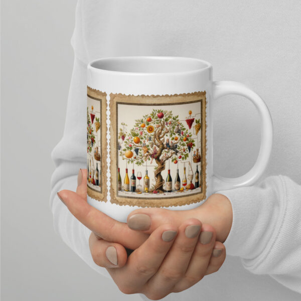 Wine Lovers Family Tree Mug