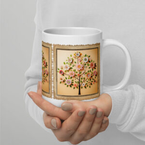 Flower Lovers Family Tree Mug