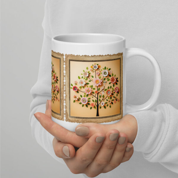 Flower Lovers Family Tree Mug