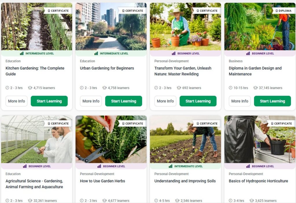 gardening classes 