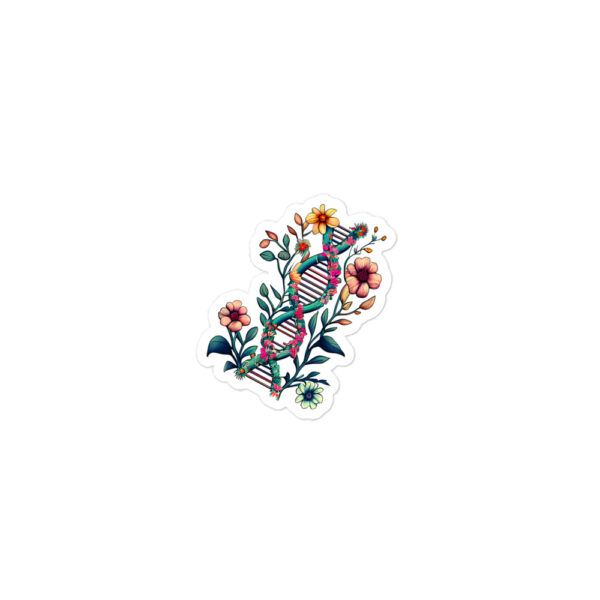 Floral DNA Bubble-Free Stickers - Image 2