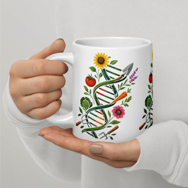 Gardening Is in My DNA, Green Thumb Mug - Image 4